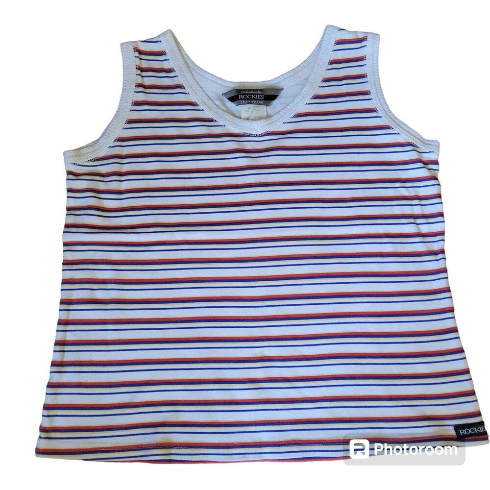 Vintage Women's Small Authentic  Rockies Jeanswear Summer top
